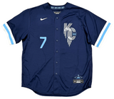 Bobby Witt Jr. Kansas City Royals Signed Authentic Nike City Connect Jersey BAS