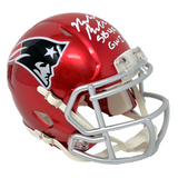 Malcolm Butler New England Patriots Signed SB 49 GW INT Flash Mini Helmet JSA