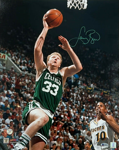 Larry Bird Boston Celtics Signed Autographed 16x20 Photo Bird Hologram