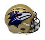 Lamar Jackson Baltimore Ravens Signed Full Size Authentic AMP Helmet JSA