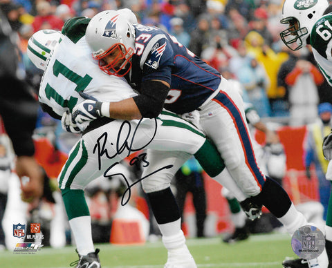 Richard Seymour New England Patriots Signed Autographed Jets Tackle 8x10 Photo