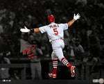 Albert Pujols Cardinals Signed 700th Home Run Inscription Spotlight 16x20 BAS