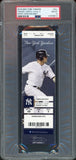 Aaron Judge New York Yankees 8/13/16 MLB Debut Full Ticket PSA 10 GEM MINT