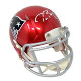 Tom Brady New England Patriots Signed Riddell Flash Mini Helmet Fanatics