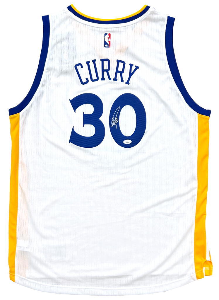 Stephen Curry Golden State Warriors White Jersey Name and Number T-Shirt