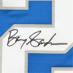 Barry Sanders Detroit Lions Signed Mitchell & Ness Blue 1996 Legacy Jersey BAS