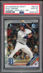 2019 Bowman Draft Chrome Refractor #BDC50 Riley Greene RC Tigers PSA 10 GEM MINT