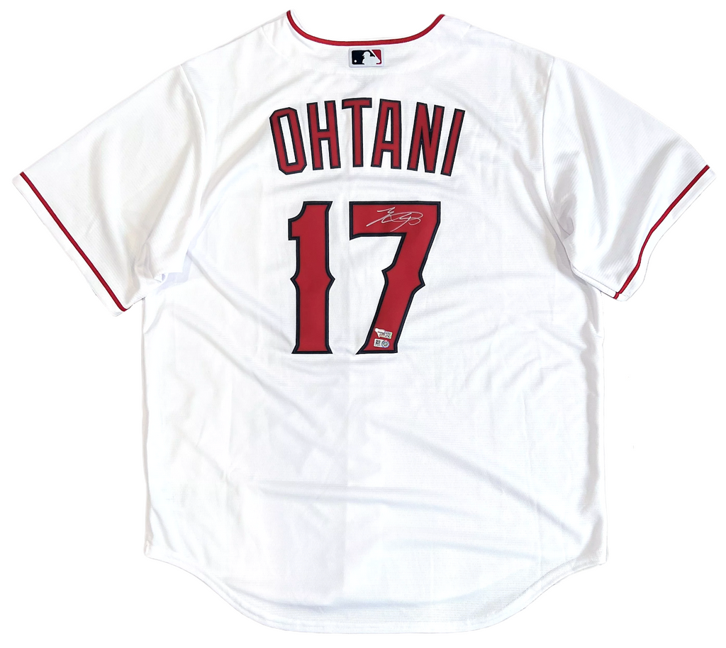Shohei Ohtani Los Angeles Angels Signed Authentic White Nike Shohei Ohtani Los Angeles Angels Signed Authentic White Nike
