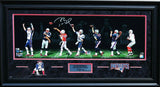 Tom Brady New England Patriots Signed LEGACY 12X36 Panoramic Photo Tristar LE/50