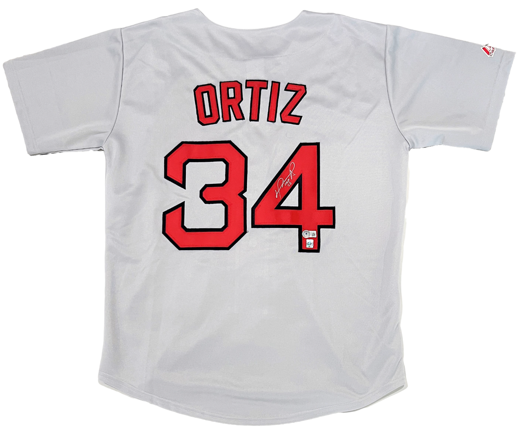 David Ortiz Autographed Boston Red Sox Authentic Jersey