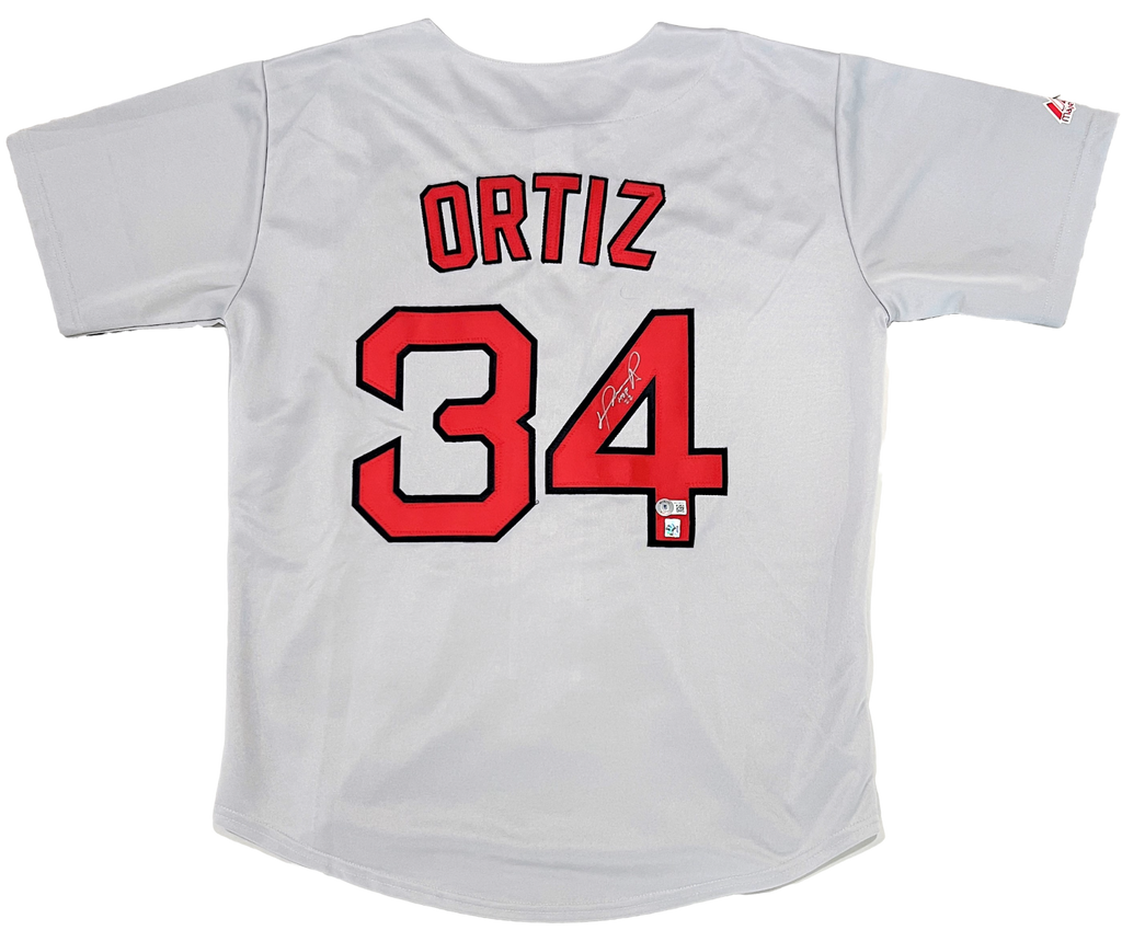 David ortiz majestic jersey deals