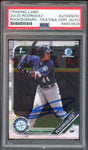 2019 Bowman Chrome #BCP33 Julio Rodriguez RC Rookiegraph PSA Authentic Auto