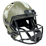James White New England Patriots Signed Salute to Service Replica Helmet JSA