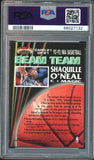 1992 Topps Stadium Club Beam Team Shaquille O'Neal RC Authentic PSA/DNA Auto 10