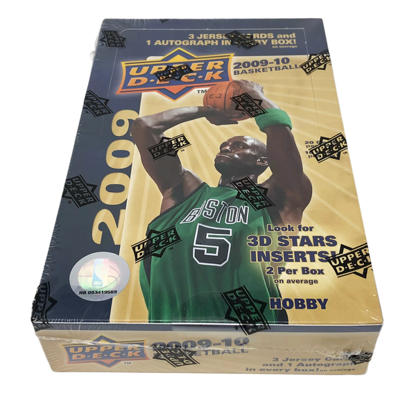 2009-10 Upper Deck Basketball NBA Factory Sealed Hobby Box Steph
