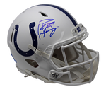 Peyton Manning Indianapolis Colts Signed Authentic Flat White Helmet Fanatics