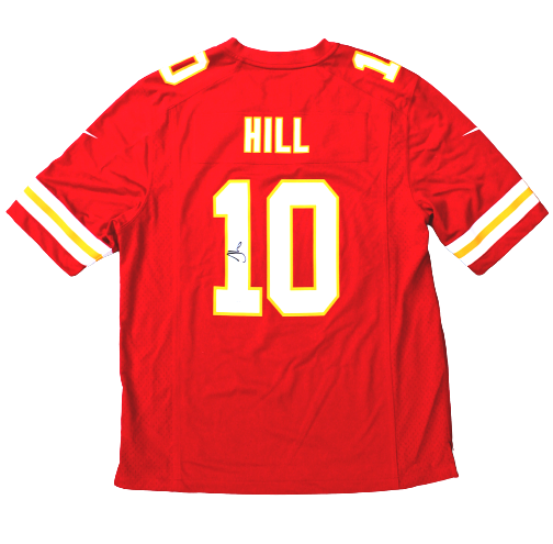 Tyreek Hill Kansas City Chiefs Signed Authentic Nike Game SB Replica Jersey  BAS