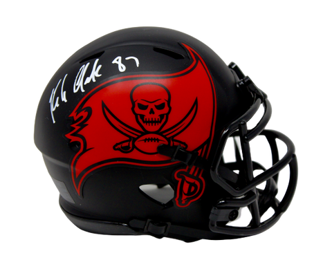 Rob Gronkowski Tampa Bay Buccaneers Signed Authentic Eclipse Mini Helmet JSA