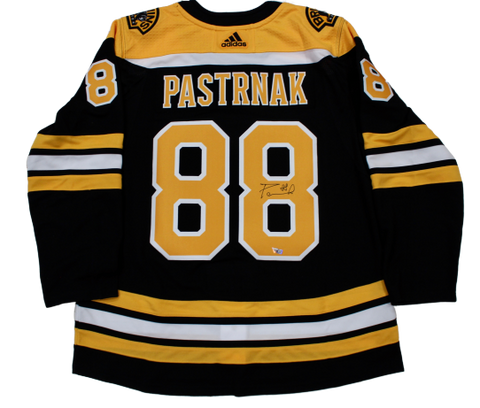 David Pastrnak Boston Bruins Signed Autograph Bruins Adidas Ice Jersey Fanatics