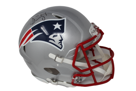 Sony Michel New England Patriots Signed Full Size Speed Authentic Helmet JSA