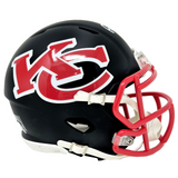 Patrick Mahomes Kansas City Chiefs Signed Riddell AMP Mini Helmet BAS Beckett
