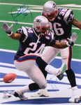 Ty Law Lawyer Milloy New England Patriots Signed Autographed 16x20 Photo