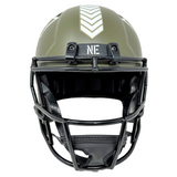 James White New England Patriots Signed Salute to Service Replica Helmet JSA