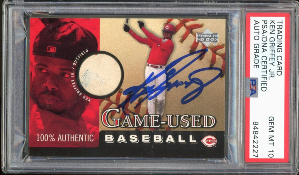 Ken Griffey, Jr. Signed Reds Jersey PSA/DNA Autographs