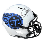 Derrick Henry Tennessee Titans Signed Full Size Lunar Speed Replica Helmet BAS