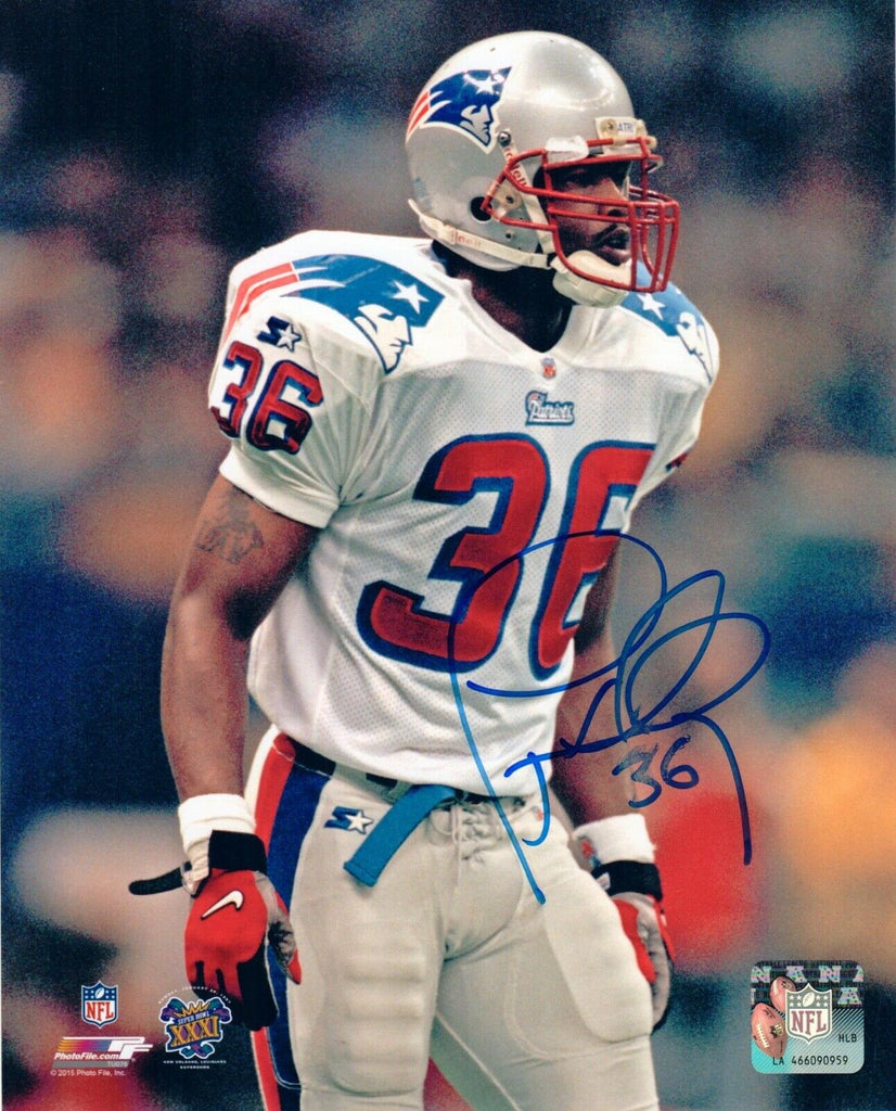 Lawyer Milloy Signed 8x10 Photo New England Patriots NFL Super Bowl LEGEND  RAD