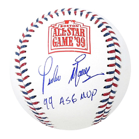 Pedro Martinez Red Sox Signed "99 ASG MVP" 1999 All-Star Official Baseball JSA