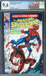 Amazing Spider-Man #361 1st CARNAGE Marvel 1992 White Pg CGC 9.6 Custom Label