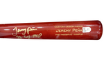 Jeremy Peña Astros Signed 22 WS MVP Inscribed Victus Custom Model Bat MLB Holo