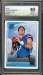 2018 Donruss #304 Josh Allen RC Rookie Bills JSA Authentication DGA 10 Auto