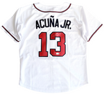 Ronald Acuna Jr. Atlanta Braves Signed Authentic Majestic Jersey BAS Beckett