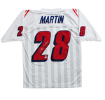 Curtis Martin New England Patriots Signed White Auth Mitchell & Ness Jersey PSA