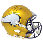 Dalvin Cook Minnesota Vikings Signed Full Size Flash Speed Replica Helmet BAS