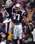 David Givens New England Patriots Signed Autographed AFC Championship 8x10 Photo