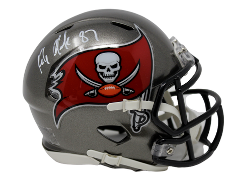 Rob Gronkowski Tampa Bay Buccaneers Signed Authentic Speed Mini Helmet JSA