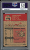 2022 Topps Living #495 Wander Franco RC Rookie Rays PSA 10 GEM MINT