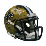 Alvin Kamara New Orleans Saints Signed Authentic Riddell Camo Mini Helmet BAS