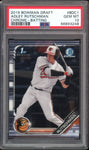 2019 Bowman Draft Chrome #BDC1 Aldey Rutschman RC Rookie Orioles PSA 10 GEM MINT