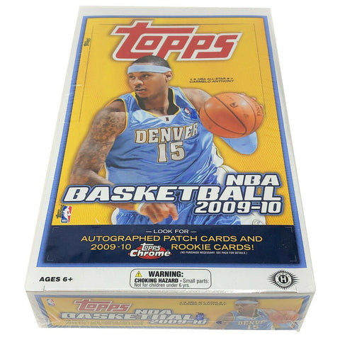 2009-10 Topps Basketball Factory Sealed Hobby Box w/ Chrome Steph Curry Ref RC?