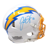 Justin Herbert Los Angeles Chargers Signed FS Speed Authentic Helmet BAS