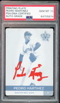 2000 Pacific Vanguard Printing Plate 1/1 Pedro Martinez PSA/DNA Auto GEM MINT 10