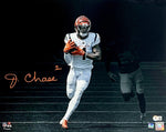 Ja'Marr Chase Cincinnati Bengals Signed Spotlight 16x20 Photo BAS Beckett