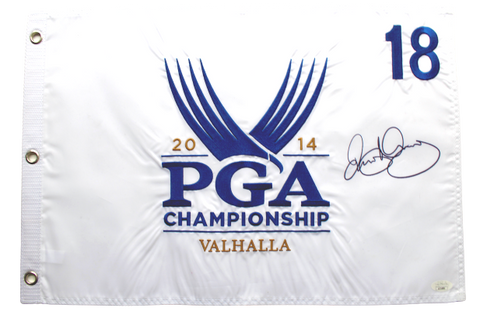 Rory McIlroy Signed Autograph Golf 2014 PGA Championship Authentic Flag JSA