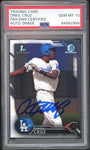 2016 Bowman Chrome Prospects #BCP204 Oneil Cruz RC PSA/DNA Auto GEM MINT 10