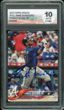 2018 Topps Update #US250 Ronald Acuna Jr FULL NAME Rookie RC BGS/BAS DGA 10 Auto