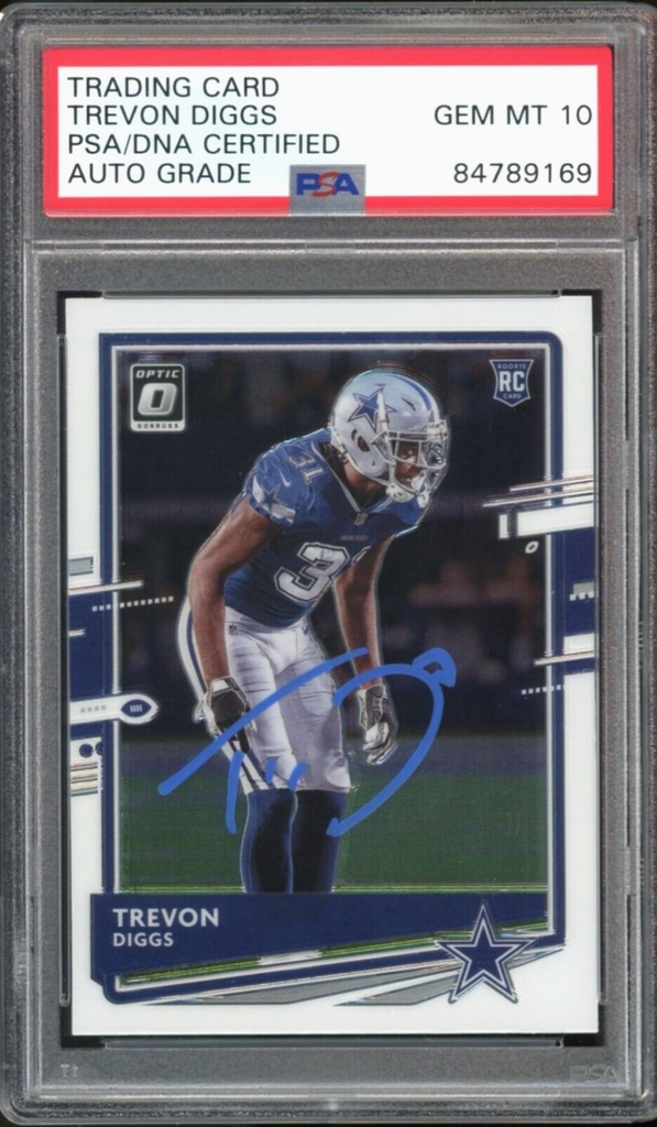 Official Dallas Cowboys Trevon Diggs Collectibles, Trevon Diggs Autographed  Merchandise, Cowboys Memorabilia